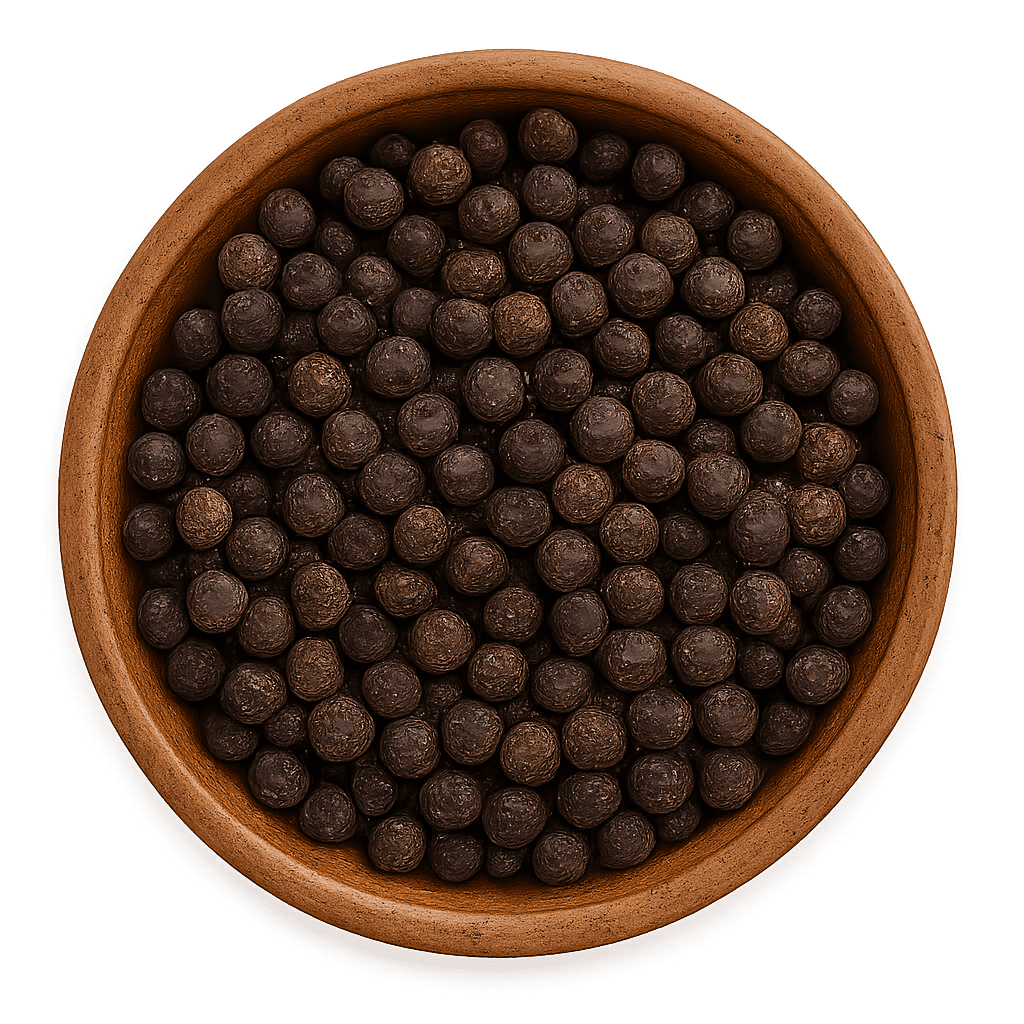Whole black pepper with high piperine, India origin, certified for export to USA, UK, Canada